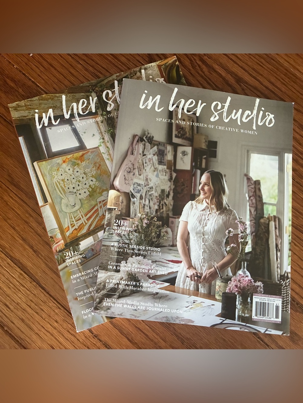In Her Studio Magazine - White Covers